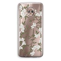 Blossoming spring: Motorola Moto G6 Transparant Hoesje