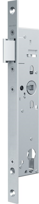 ASSA ABLOY N1505 Cilinderloopslot | DM40mm | PC 92mm | krukgat 8mm | voorplaat RVS 20x270mm rechthoekig | zamac vernikkelde dagschoot | DR 1+3/2+4 -