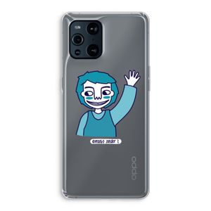 Zwaai: Oppo Find X3 Pro Transparant Hoesje