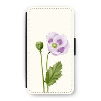 Purple poppy: iPhone 11 Pro Flip Hoesje
