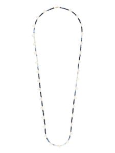 JIA JIA collier Arizona en or 14ct à perles - Bleu