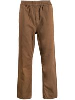 Carhartt WIP pantalon Flint à coupe droite - Marron