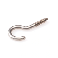 Homefix Schroefhaak Rvs-A2 40 Mm | 7 stuks - 6701.60.72010 Homefix Schroefhaak Rvs-A2 40 Mm | 7 stuks - 6701.60.72010