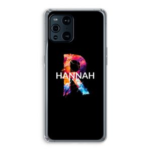 Abstract Spectrum: Oppo Find X3 Transparant Hoesje