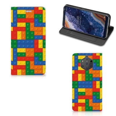 Nokia 9 PureView | Hoesje met Magneet | Blokken
