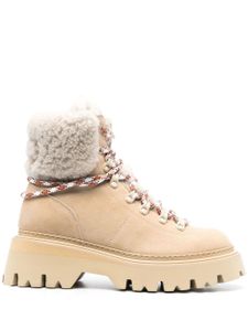 Woolrich chaussures de randonnée en peau de mouton - Tons neutres