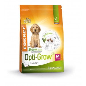 Fokker Opti-Grow M Puppy/Junior hondenvoer 13 kg