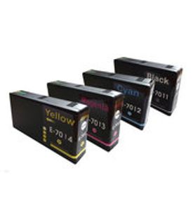 Huismerk Epson T7015 Inktcartridges Multipack (zwart + 3 kleuren)