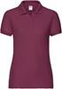 Fruit Of The Loom F517 Ladies´ 65/35 Polo - Burgundy - XS