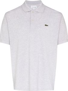 Lacoste polo à patch logo - Gris