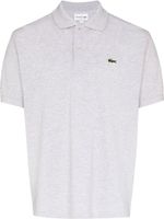 Lacoste polo à patch logo - Gris