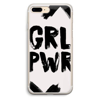 Girl Power #2: iPhone 7 Plus Transparant Hoesje