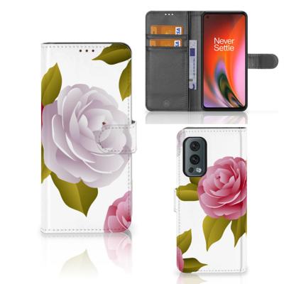 OnePlus Nord 2 5G Hoesje Roses OnePlus Nord 2 5G Hoesje Roses
