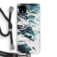 Golven: Pixel 4 XL Transparant Hoesje met koord