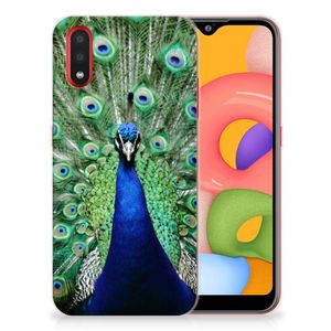 Samsung Galaxy A01 TPU Hoesje Pauw