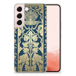 Samsung Galaxy S22 TPU Case Beige Flowers