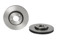 Remschijf COATED DISC LINE BREMBO, Remschijftype: Binnen geventileerd, u.a. fÃ¼r Hyundai, KIA