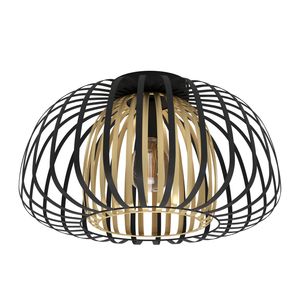 EGLO Encinitos Plafondlamp - E27 - Ø 45 cm - Zwart/Goud