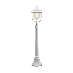 Staande lamp Parma Mezzani wit klassieke tuinverlichting 7225-250 paaltje 118cm
