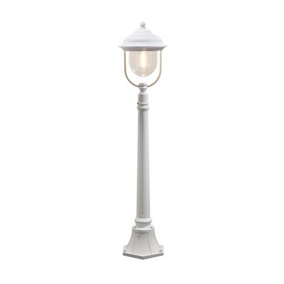 Staande lamp Parma Mezzani wit klassieke tuinverlichting 7225-250 paaltje 118cm