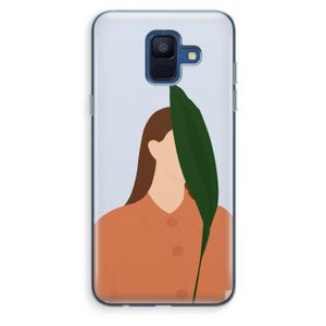 Leaf: Samsung Galaxy A6 (2018) Transparant Hoesje