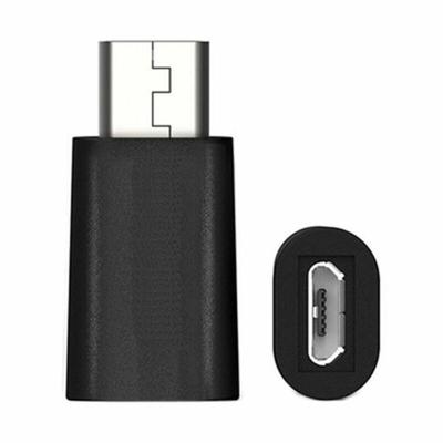 Adapter USB-C naar Micro USB 2.0 Ewent EW9645 5V Zwart
