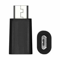 Adapter USB-C naar Micro USB 2.0 Ewent EW9645 5V Zwart
