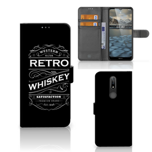 Nokia 2.4 Book Cover Whiskey