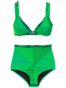 Amir Slama bikini imprimé - Vert