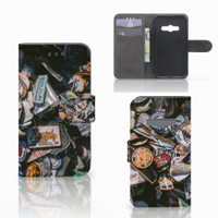 Samsung Galaxy Xcover 3 | Xcover 3 VE Telefoonhoesje met foto Badges - thumbnail