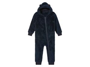 lupilu Baby fleece onesie (86/92, Marineblauw)