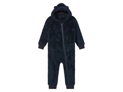 lupilu Baby fleece onesie (86/92, Marineblauw)