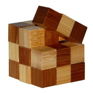 Eureka 3d bamboo breinpuzzel cubes **