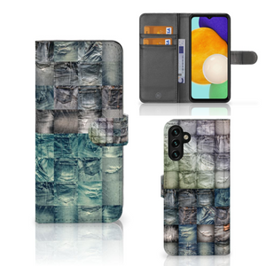 Wallet Case met Pasjes Samsung Galaxy A04s | Samsung Galaxy A13 5G Spijkerbroeken