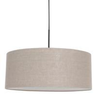 Steinhauer Hanglamp Sparkled 50cm met taupe kap 8155ZW