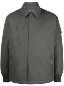 Stone Island veste Ghost à patch Compass - Gris