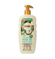 Bodylotion organic coconut oil for dry skin