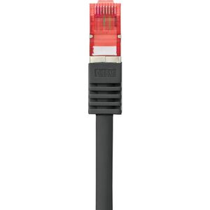 Renkforce RF-4979744 RJ45 Netwerkkabel, patchkabel CAT 6 S/FTP 5.00 m Zwart Snagless, Vergulde steekcontacten, Vlambestendig 1 stuk(s)