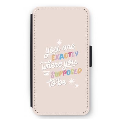 Right Place: iPhone 12 mini Flip Hoesje