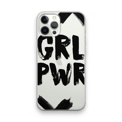 Girl Power #2: iPhone 12 Pro Max Transparant Hoesje