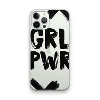 Girl Power #2: iPhone 12 Pro Max Transparant Hoesje