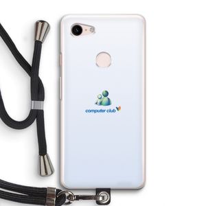 MSN: Pixel 3 Transparant Hoesje met koord