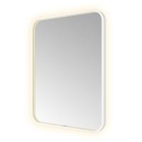 Hotbath &More Mirrors Soft Square LED Badkamerspiegel - Rechthoek - 80 x 60 cm - Mat Wit