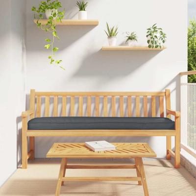 Pallet Kussen Set 2 pcs Antraciet 180 x 40 x 8 cm Oxford stof