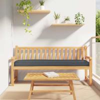 Pallet Kussen Set 2 pcs Antraciet 180 x 40 x 8 cm Oxford stof