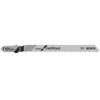 Bosch Accessories 2608636227 Decoupeerzaagblad T 101 BF, Clean for Hard Wood, verpakking van 3 stuks 3 stuk(s)