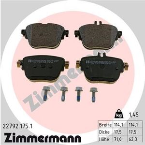 Remblokkenset, schijfrem 227921751