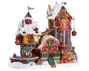 Elf made toy factory with 4.5v adaptor (aa) - LEMAX