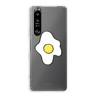 Spiegelei: Sony Xperia 1 III Transparant Hoesje