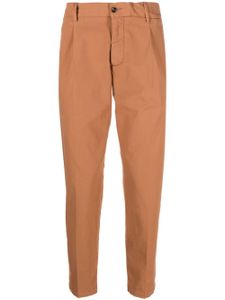 Dell'oglio pantalon Riccardo à coupe droite - Marron